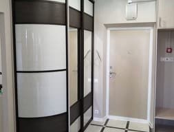 Шкаф-купе радиусный №16