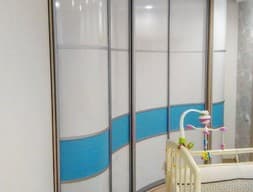 Шкаф-купе радиусный №17