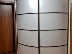 Шкаф-купе радиусный №18