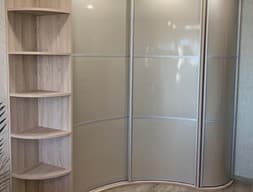 Шкаф-купе радиусный №22