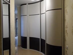 Шкаф-купе радиусный №4