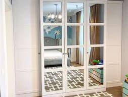 Шкаф распашной №106 с зеркалом